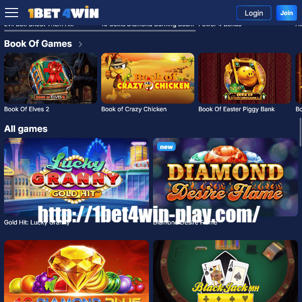 Jackpot no cassino 1bet4win