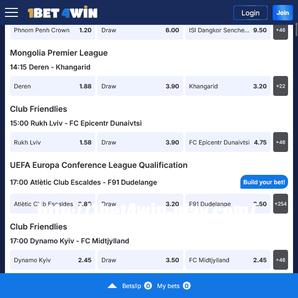 Todos os jogos do cassino 1bet4win